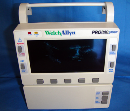 ProPaq Encore 206EL ECG with NIBP-SP02-TEMP-Printer